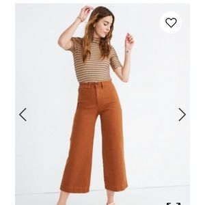 Madewell wide leg pants